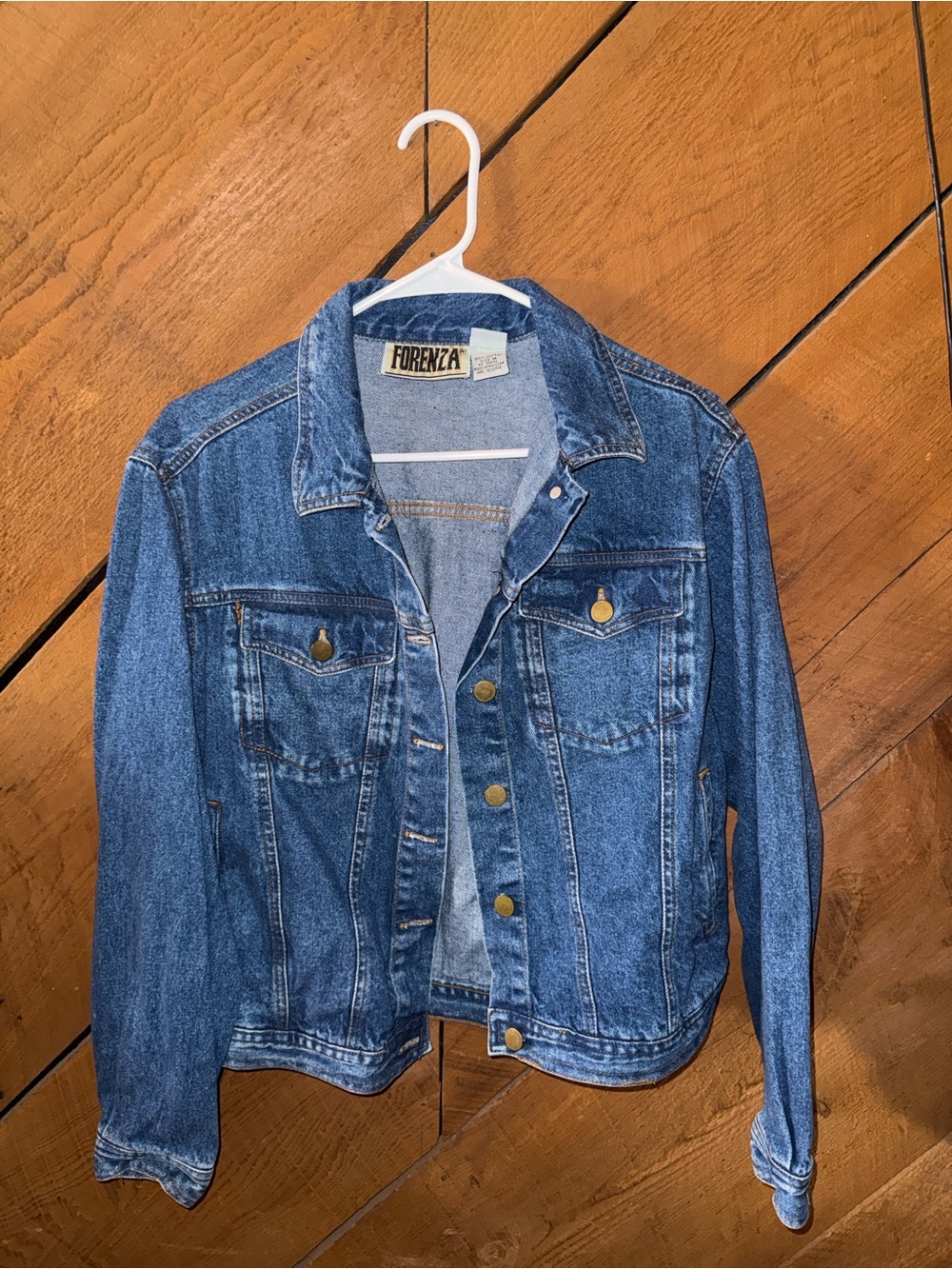 Forenza Blue Denim Jean Jacket